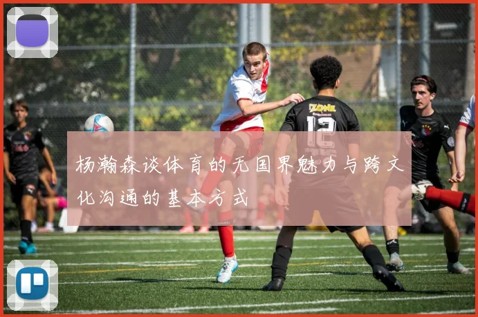杨瀚森谈体育的无国界魅力与跨文化沟通的基本方式